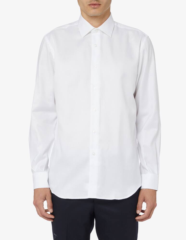 Sartoria Italiana Regular micro pattern double twisted shirt - picture 1 Sartoria Italiana Regular micro pattern double twisted shirt - picture 1