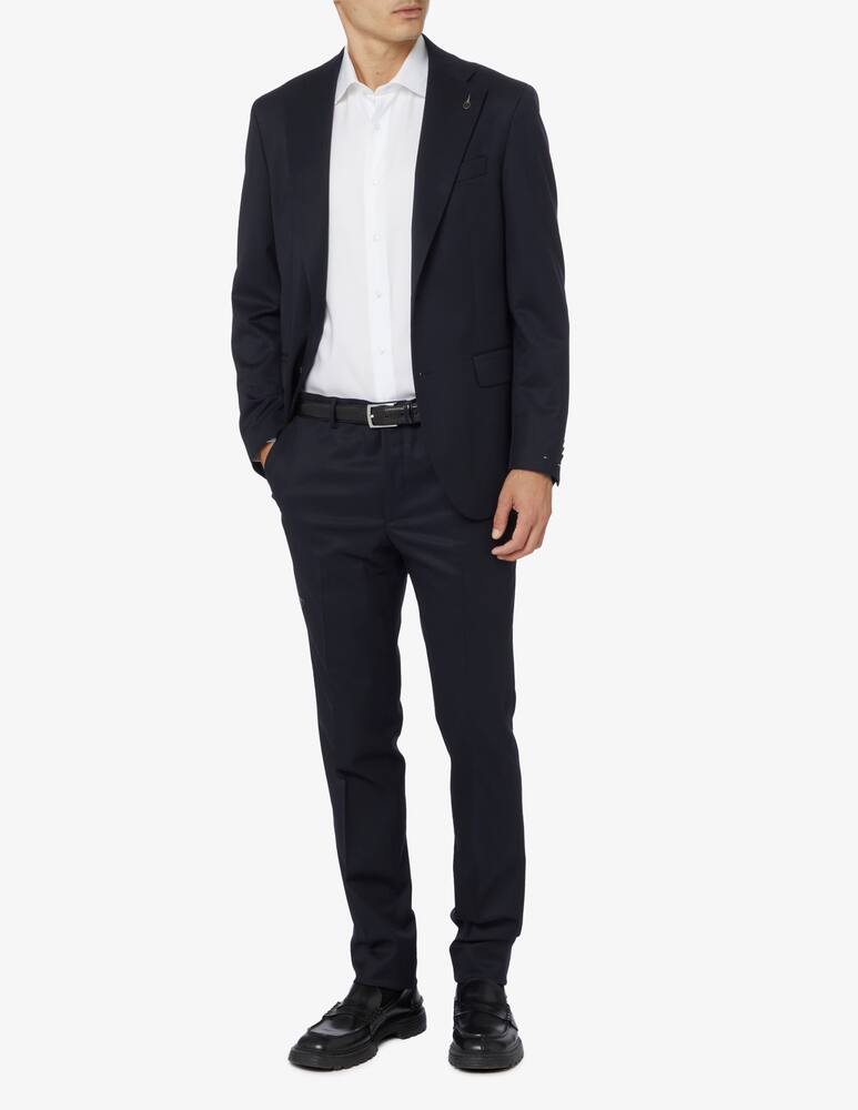 rinascente Sartoria Italiana Regular micro pattern double twisted shirt