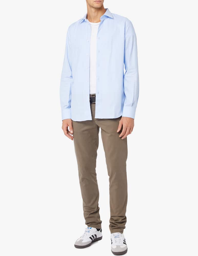 rinascente Sartoria Italiana Modern clas microstrut shirt