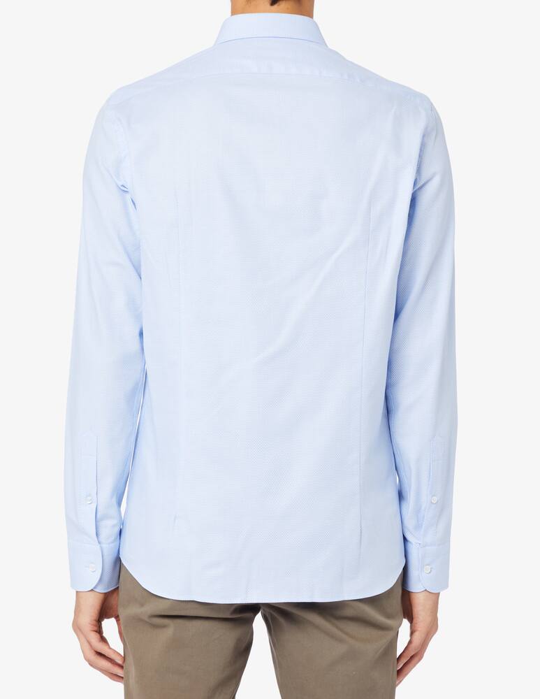 rinascente Sartoria Italiana Modern clas microstrut shirt