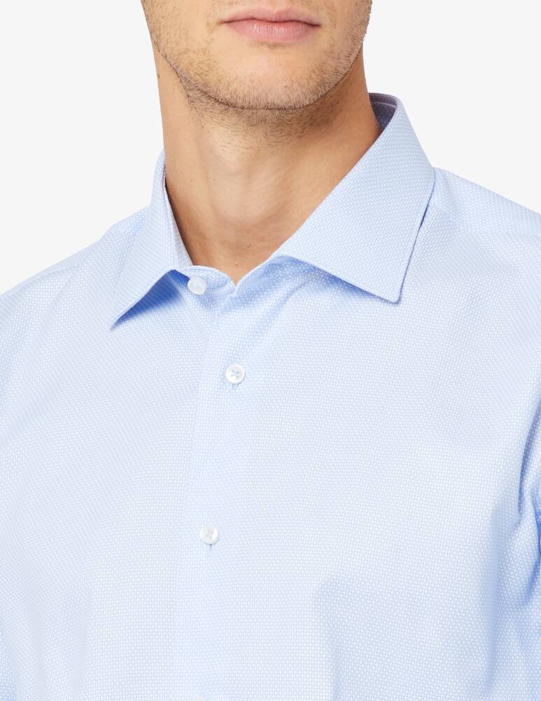 rinascente Sartoria Italiana Modern clas microstrut shirt