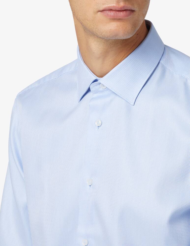 rinascente Sartoria Italiana Camicia regular microfantasia doppio ritorto