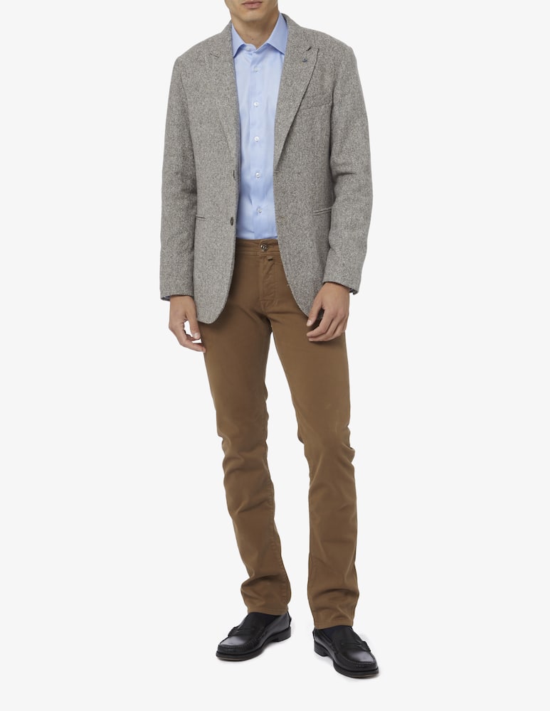 rinascente Sartoria Italiana Camicia modern twill unito doppio ritorto