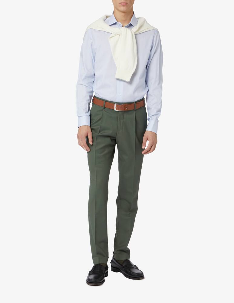 rinascente Sartoria Italiana Modern clas micro stripe shirt