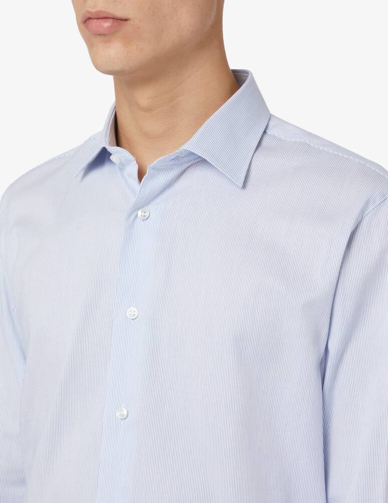 rinascente Sartoria Italiana Modern clas micro stripe shirt