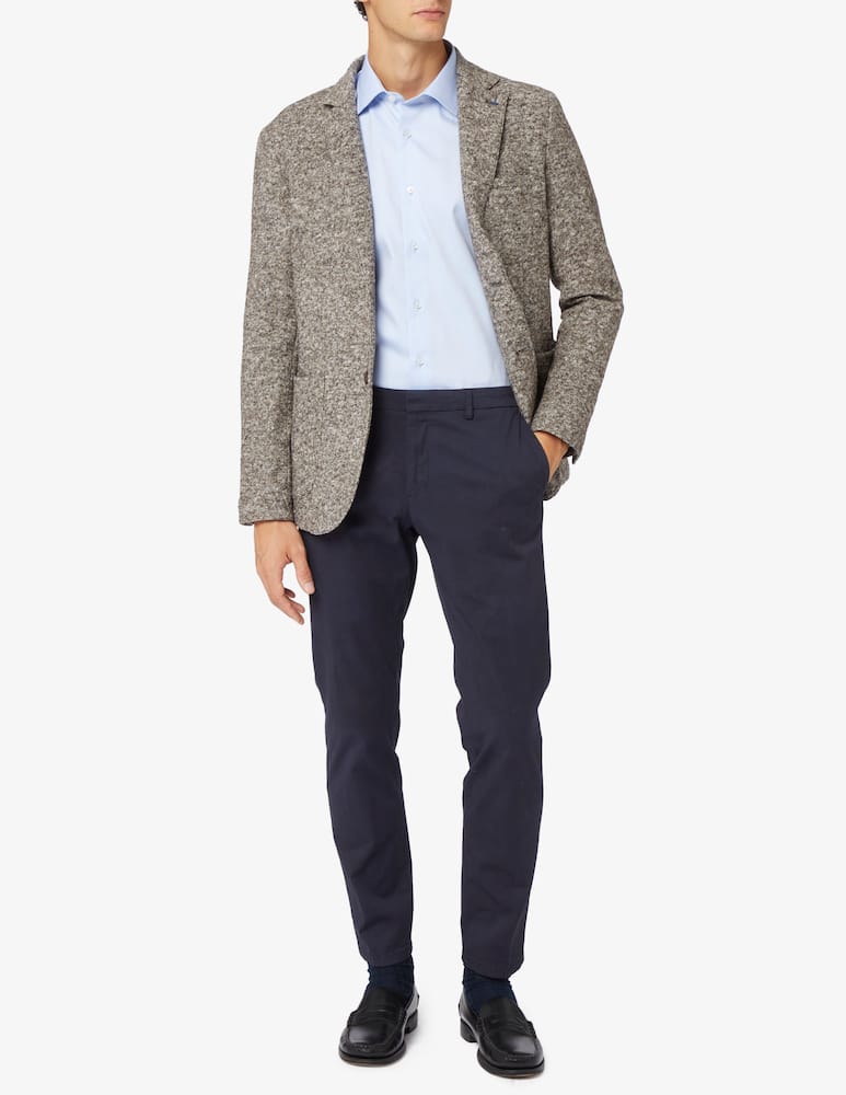 rinascente Sartoria Italiana Modern oxford double twisted shirt