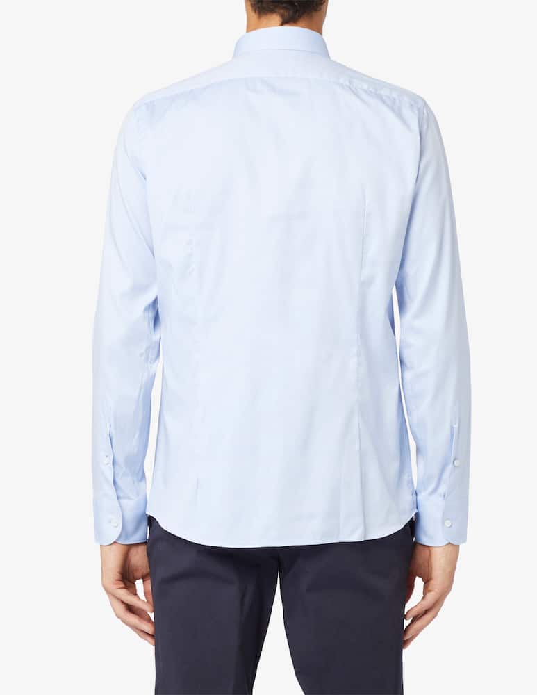 rinascente Sartoria Italiana Modern oxford double twisted shirt