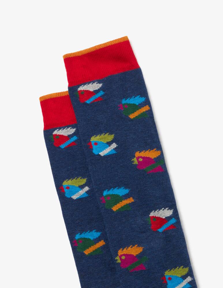 rinascente Gallo University stripe socks