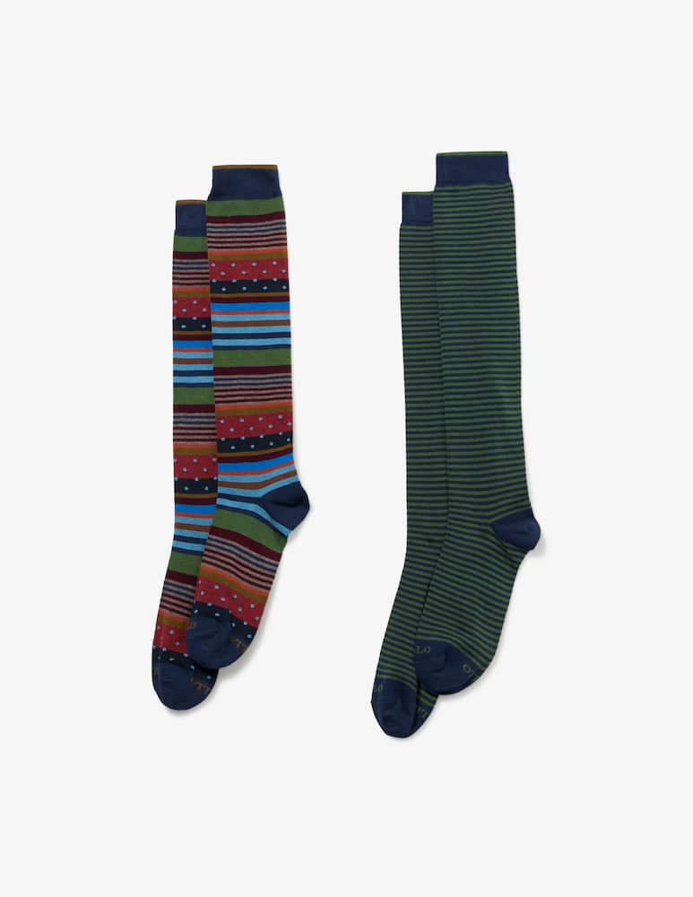 rinascente Gallo Windsor stripe socks