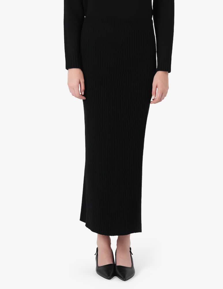 rinascente 24.7 Studio Ribbed midi skirt