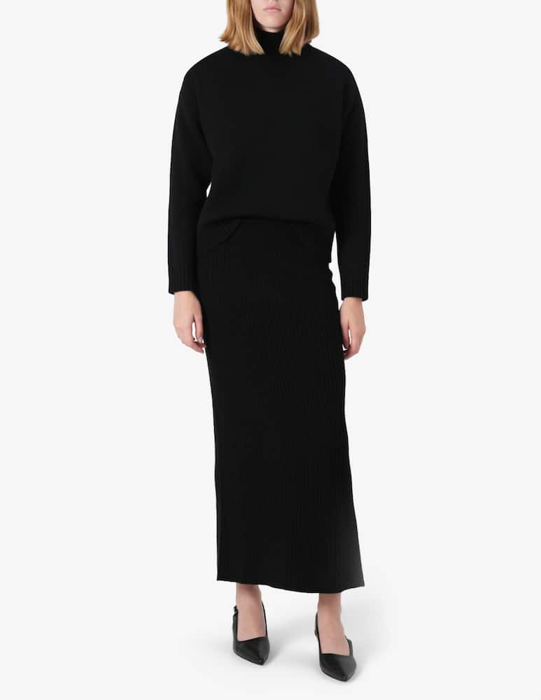 24.7 Studio Ribbed midi skirt - picture 2 24.7 Studio Ribbed midi skirt - picture 2