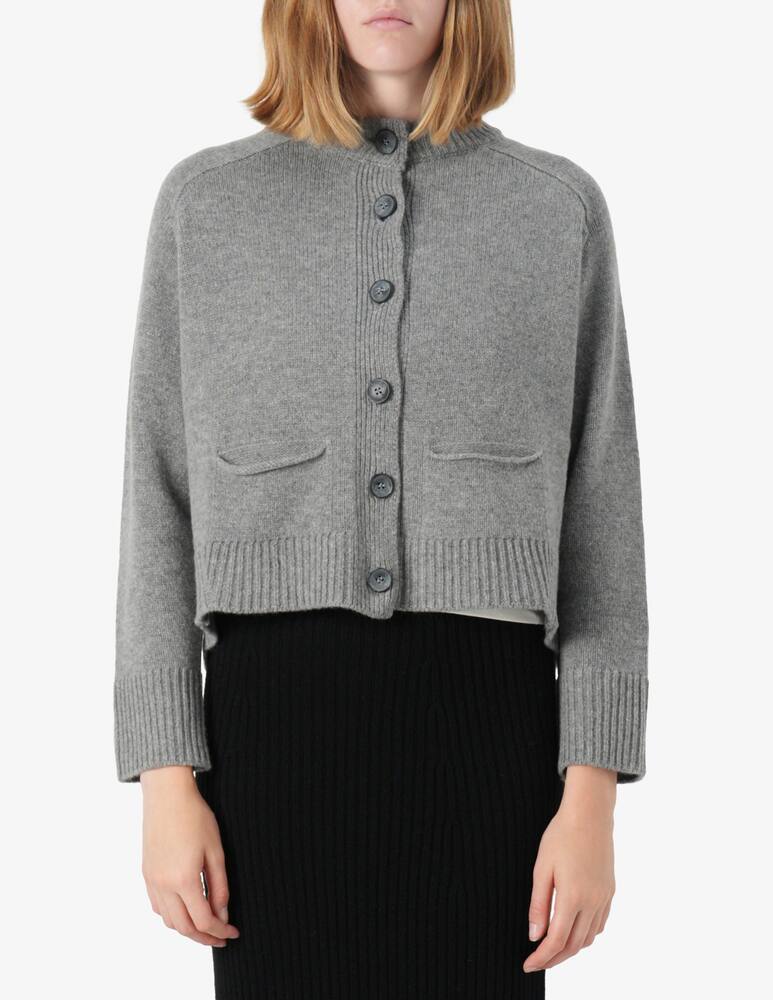 24.7 Studio Cardigan corto con tasche - immagine 1 24.7 Studio Cardigan corto con tasche - immagine 1