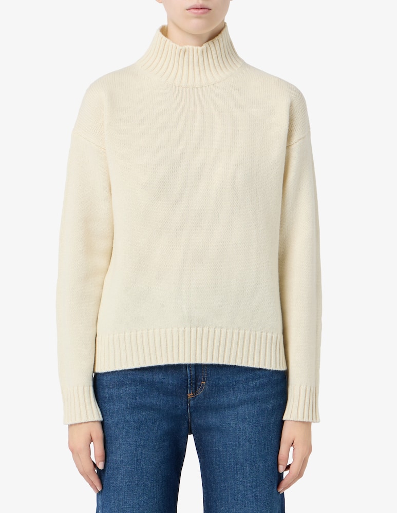 rinascente 24.7 Studio Ribbed turtleneck jumper