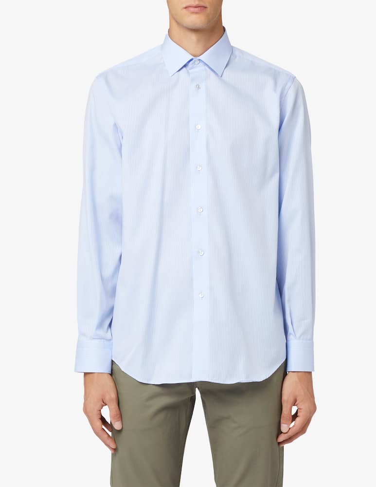 Sartoria Italiana Camicia regular riga no stiro - immagine 1 Sartoria Italiana Camicia regular riga no stiro - immagine 1