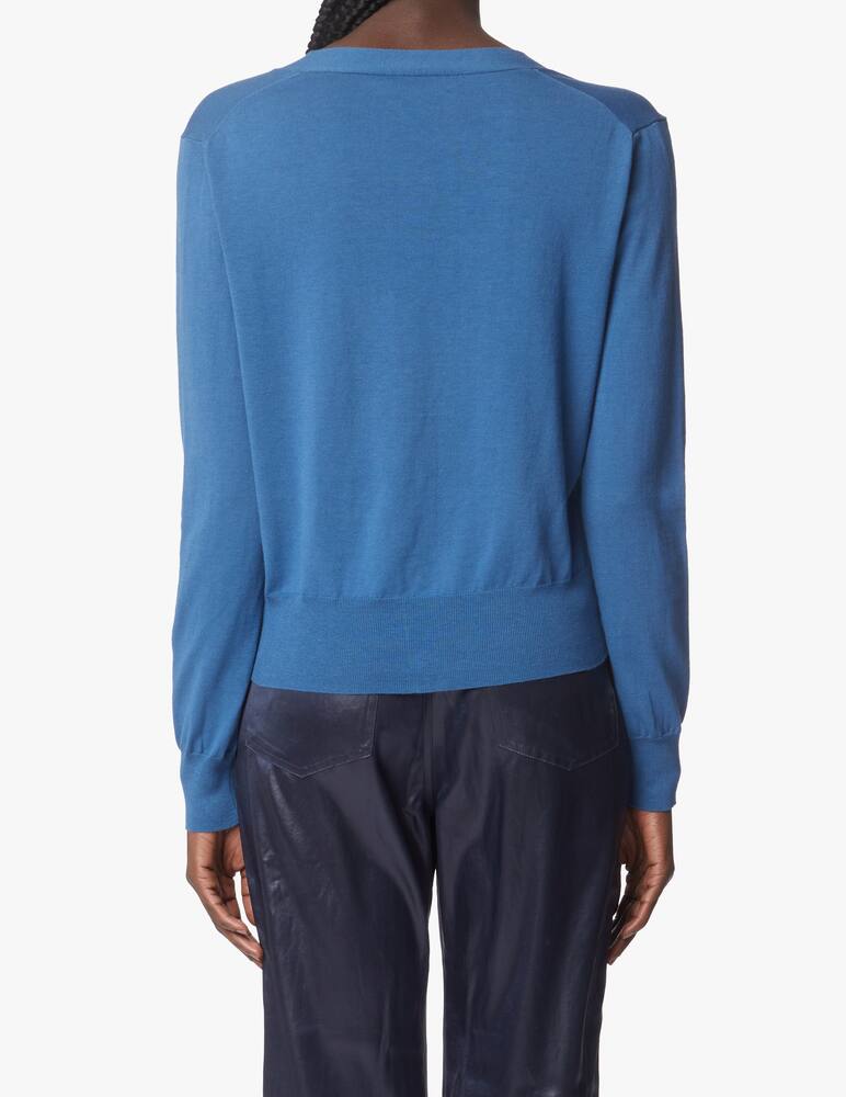 rinascente Rinascente Collection Cardigan corto 4 bottoni - blu