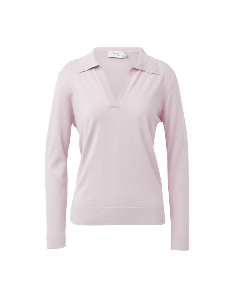 rinascente Rinascente Collection Long-sleeved polo shirt - pink