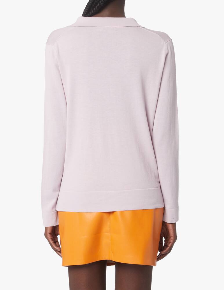 rinascente Rinascente Collection Long-sleeved polo shirt - pink