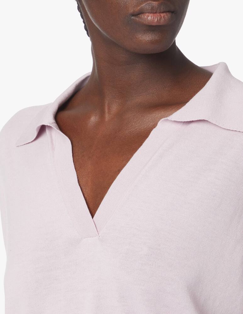 rinascente Rinascente Collection Long-sleeved polo shirt - pink