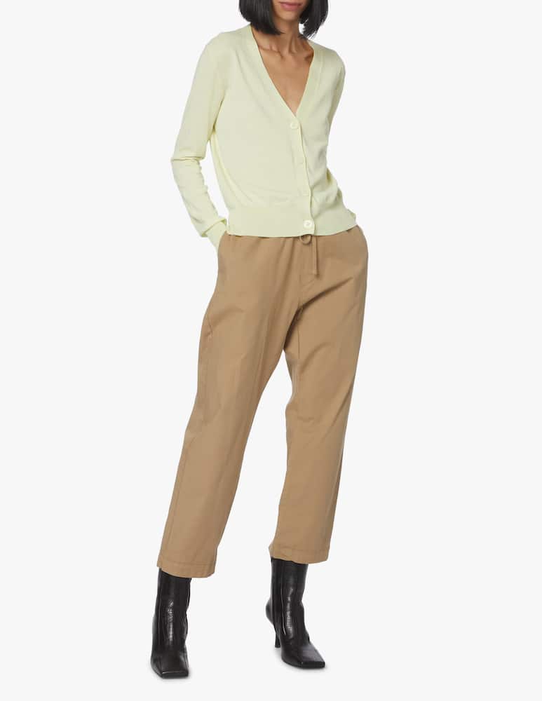 rinascente Rinascente Collection Short cardigan with 4 buttons - yellow