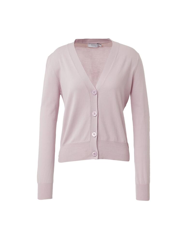 rinascente Rinascente Collection Cardigan corto 4 bottoni - rosa
