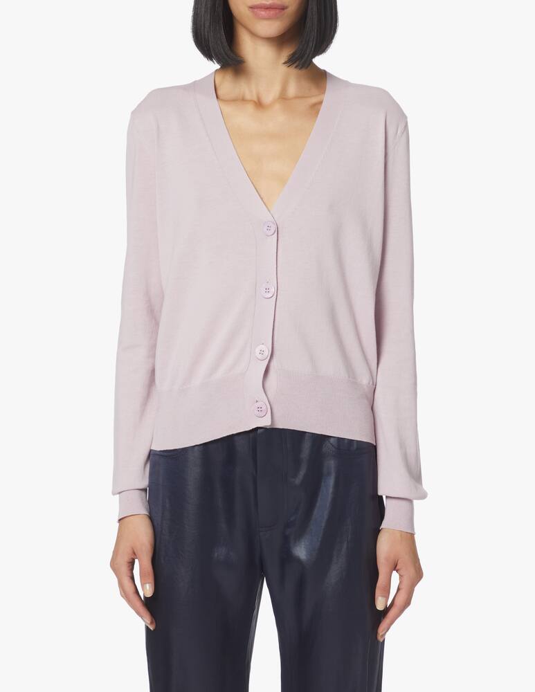 rinascente Rinascente Collection Cardigan corto 4 bottoni - rosa