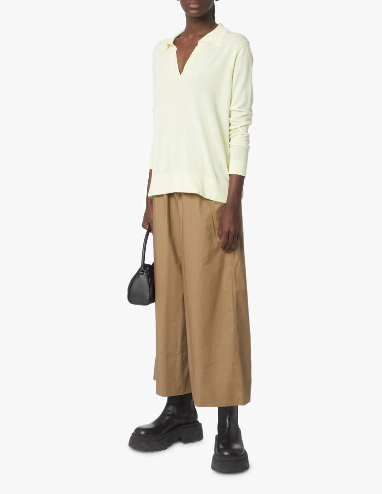 rinascente Rinascente Collection Polo a manica lunga - giallo