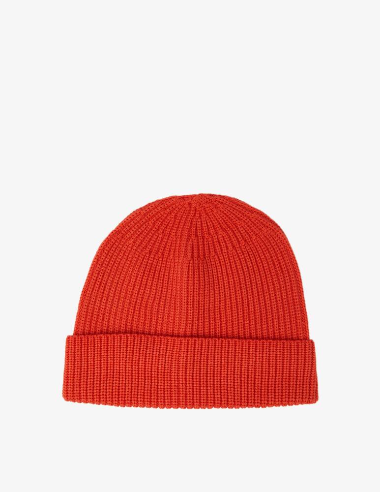 rinascente Altea Garment dye wool beanie - Red