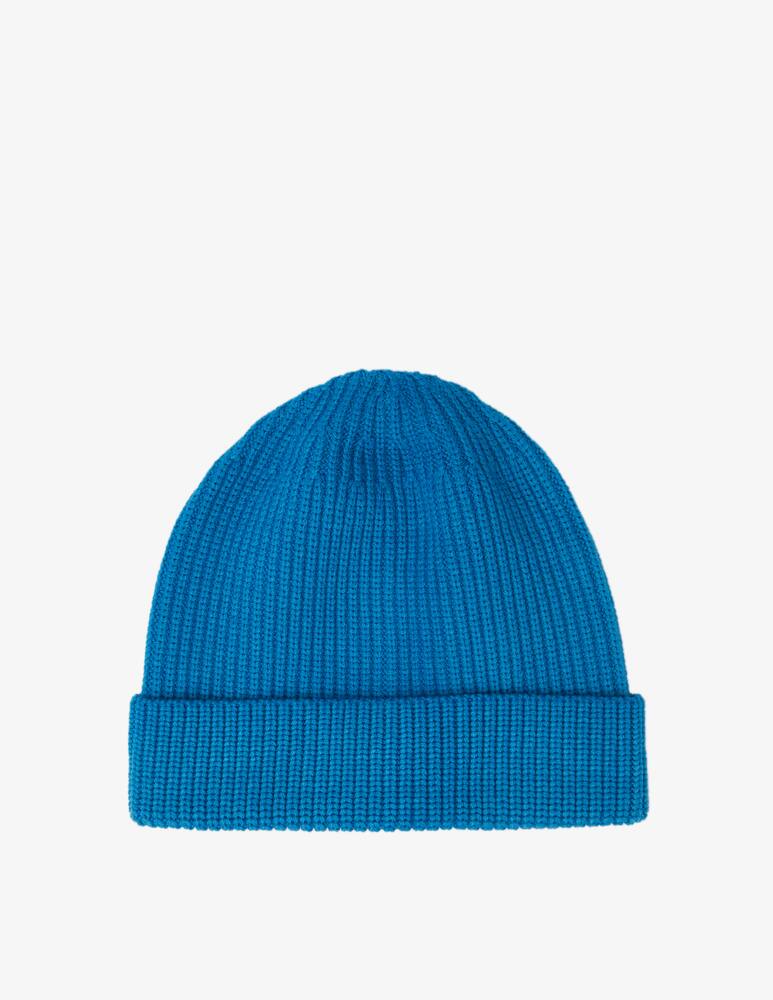 rinascente Altea Garment dye wool beanie - Blue