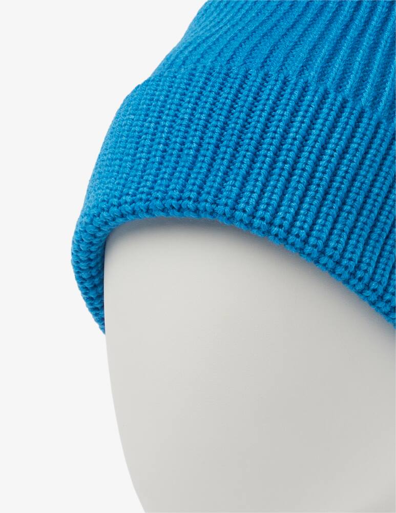 rinascente Altea Garment dye wool beanie - Blue