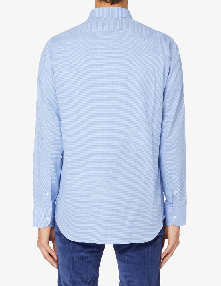 rinascente Sartoria Italiana Camicia regular clas pied de poule