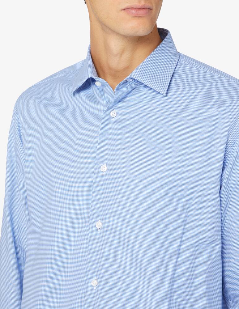 rinascente Sartoria Italiana Camicia regular clas pied de poule