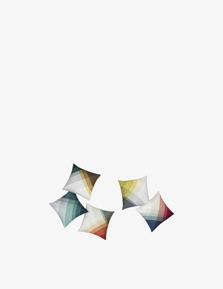 rinascente Vitra Herringbone Pillows - blue