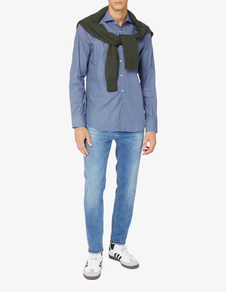 rinascente Sartoria Italiana Camicia modern stampa micro