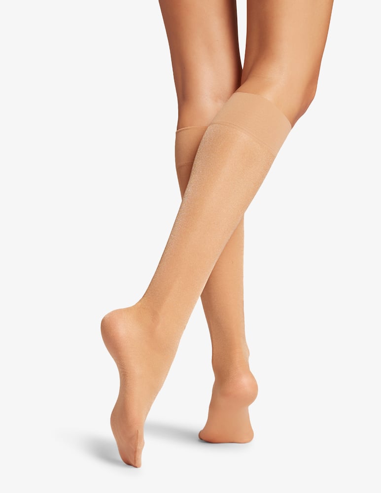 rinascente Wolford Satin touch 20 knee-highs