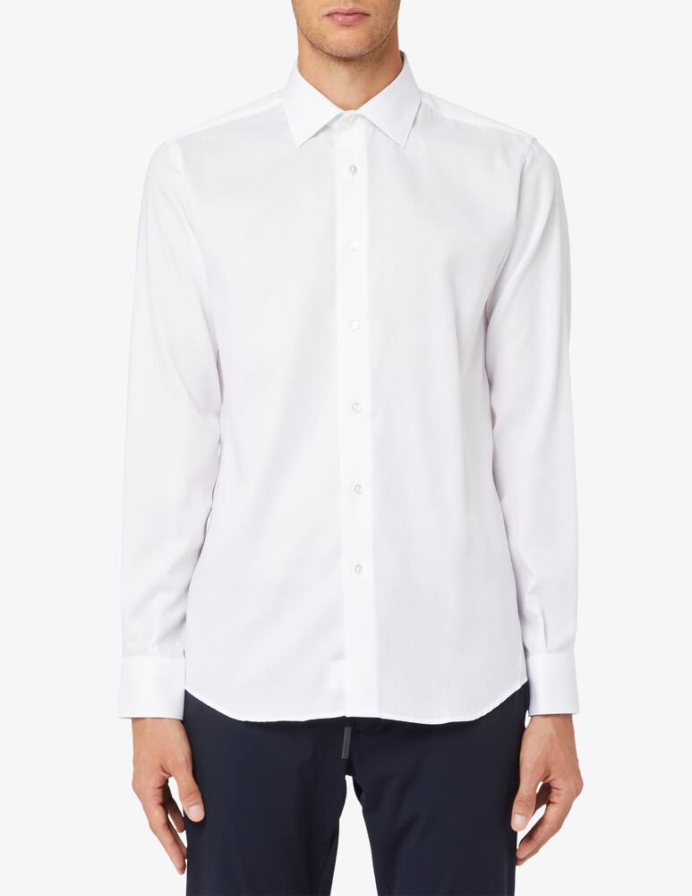 Sartoria Italiana Camicia modern unito giro ing no stiro - immagine 1 Sartoria Italiana Camicia modern unito giro ing no stiro - immagine 1