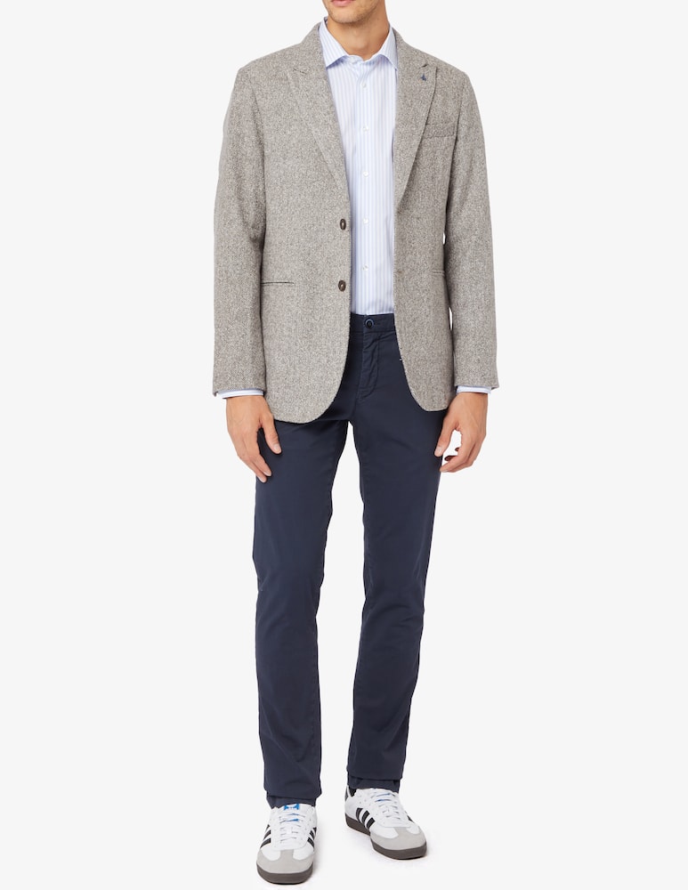 rinascente Sartoria Italiana Regular stripe no iron shirt