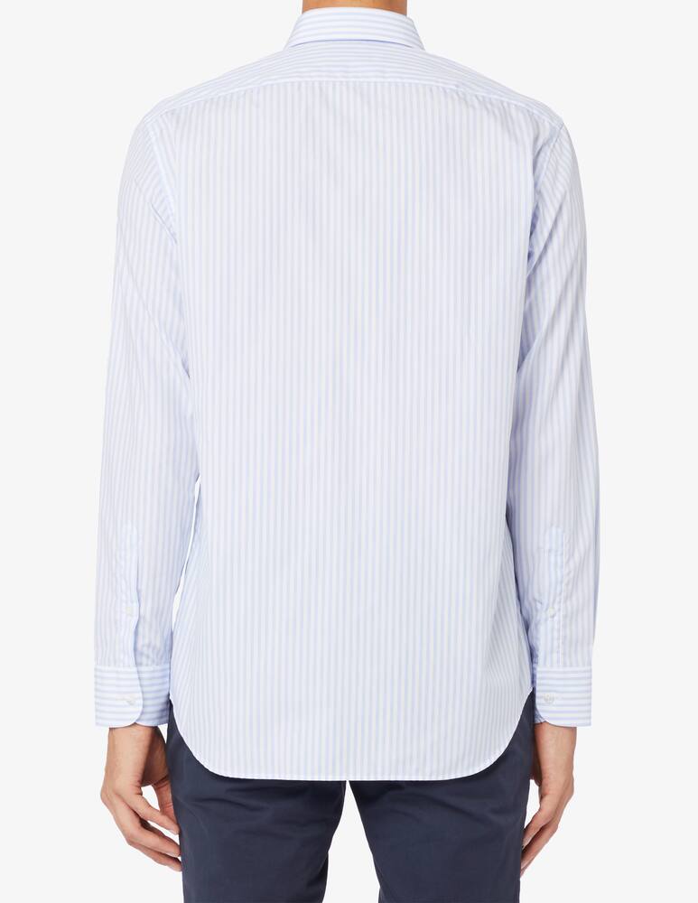 rinascente Sartoria Italiana Regular stripe no iron shirt