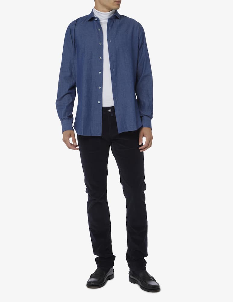 rinascente Sartoria Italiana Camicia modern clas denim