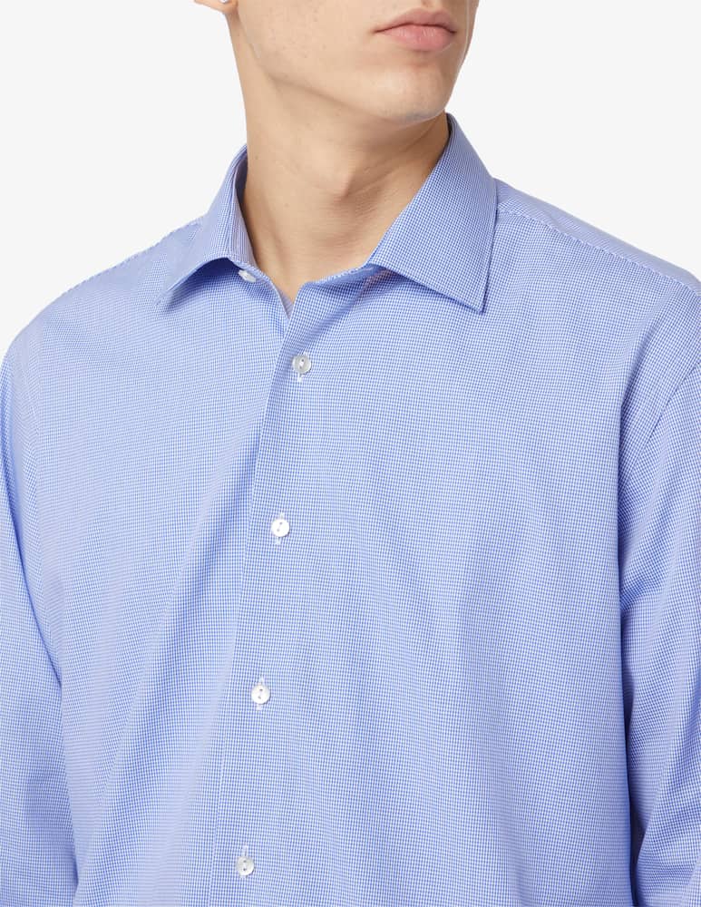 Sartoria Italiana Regular vichy no iron shirt - picture 4 Sartoria Italiana Regular vichy no iron shirt - picture 4