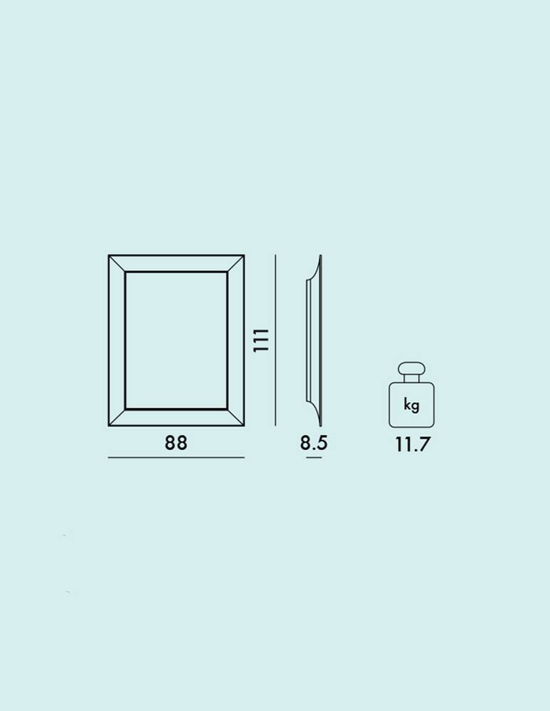 rinascente Kartell Francois Ghost Specchio 
