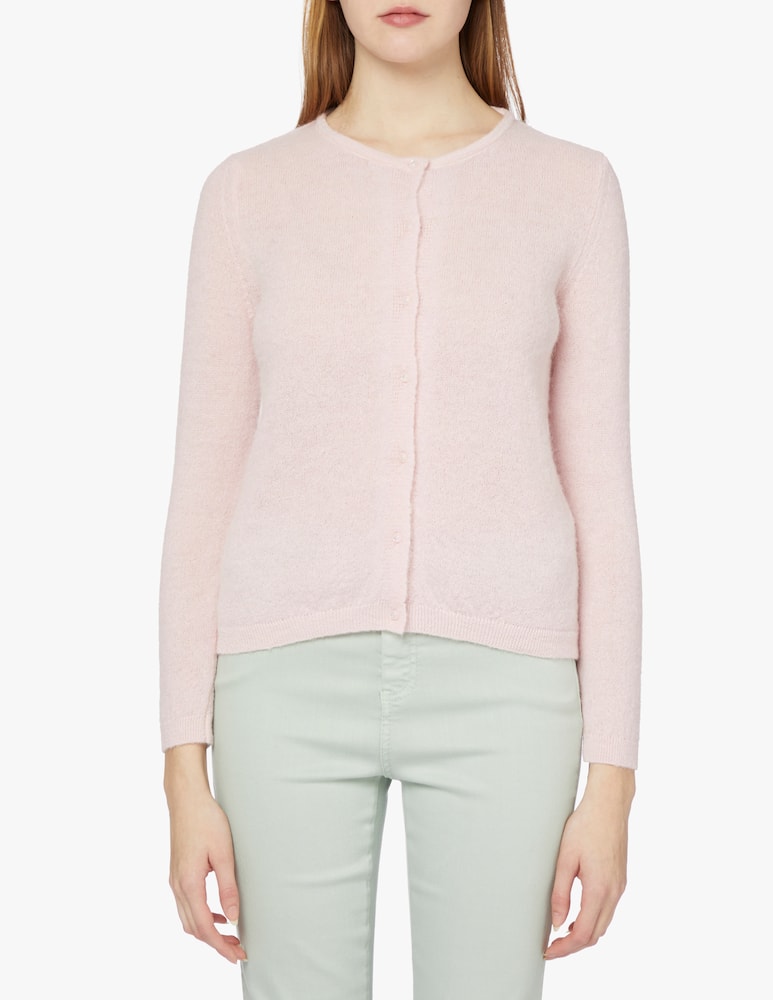 rinascente Rinascente Collection Cardigan in misto alpaca - rosa