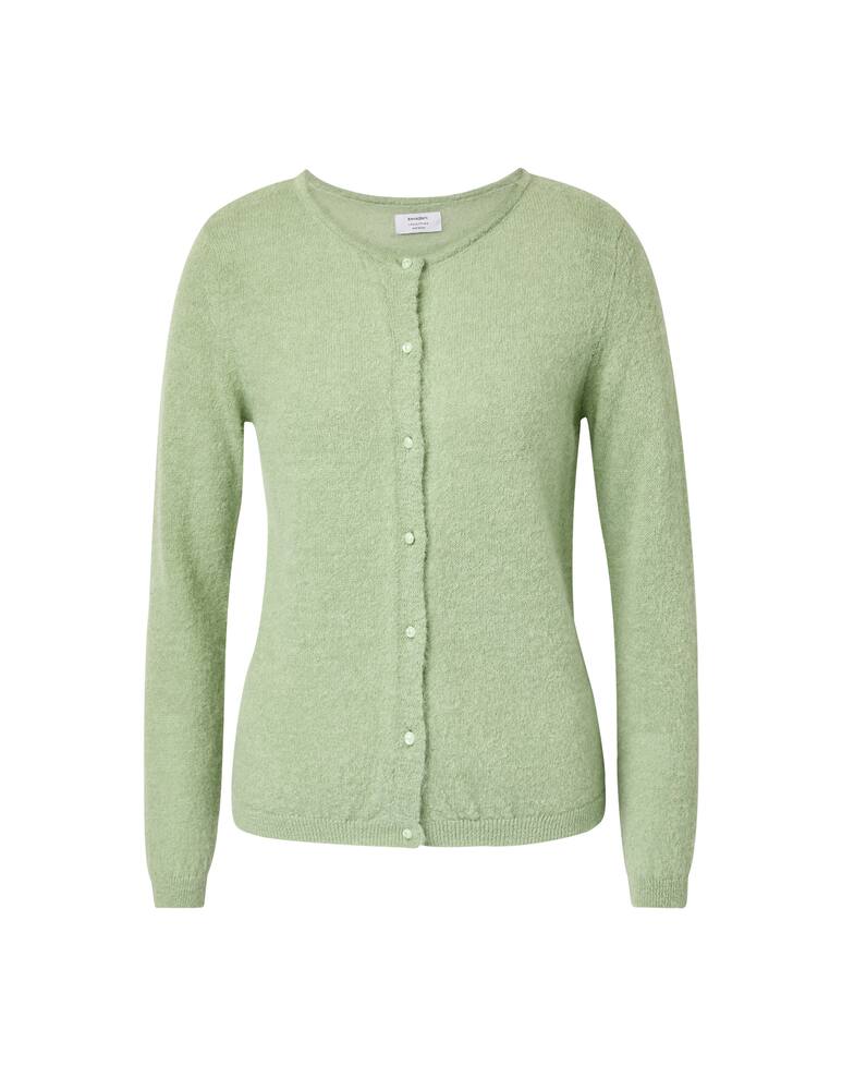 Rinascente Collection Cardigan in misto alpaca - verde - immagine 5