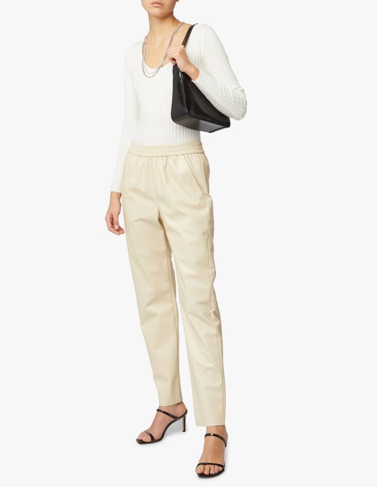 rinascente Rinascente Collection Ribbed jumper - white