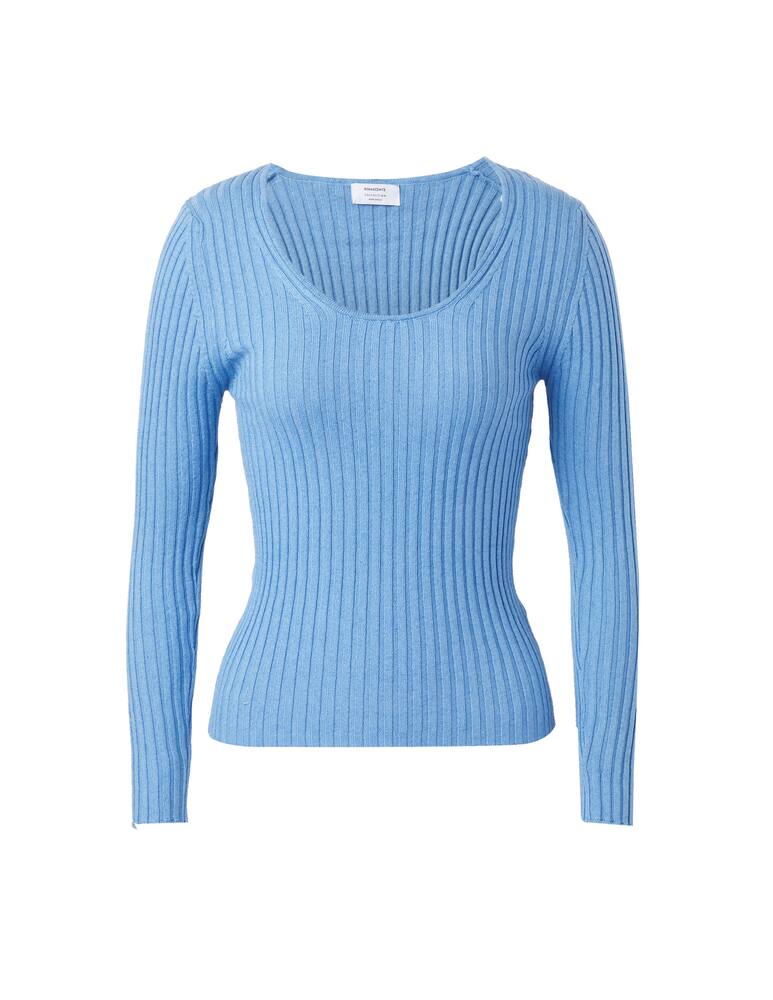 Rinascente Collection Ribbed jumper - light blue - picture 5 Rinascente Collection Ribbed jumper - light blue - picture 5