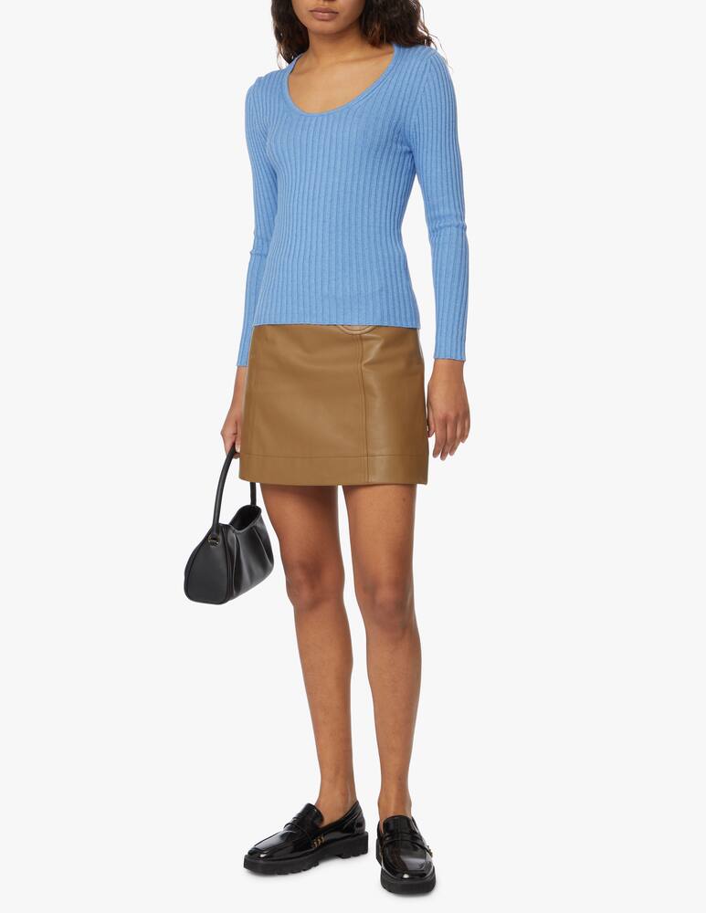 rinascente Rinascente Collection Ribbed jumper - light blue