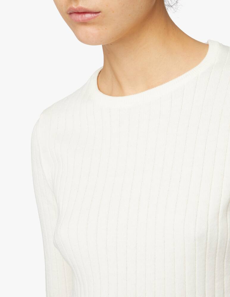 rinascente Rinascente Collection Ribbed jumper - white