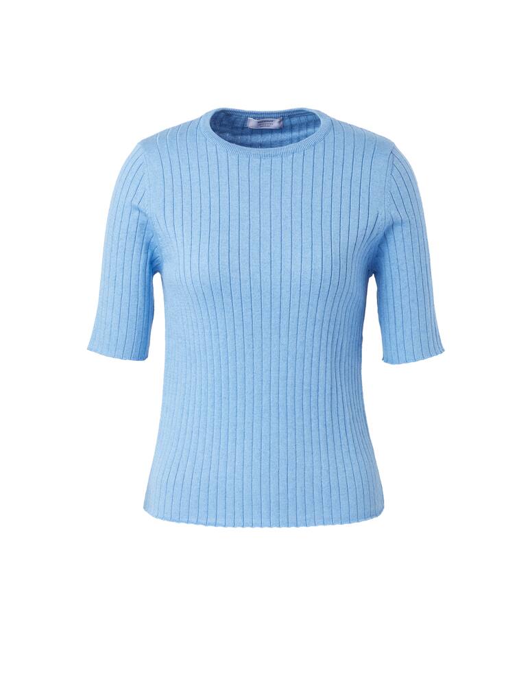 Rinascente Collection Ribbed jumper - light blue - picture 5 Rinascente Collection Ribbed jumper - light blue - picture 5