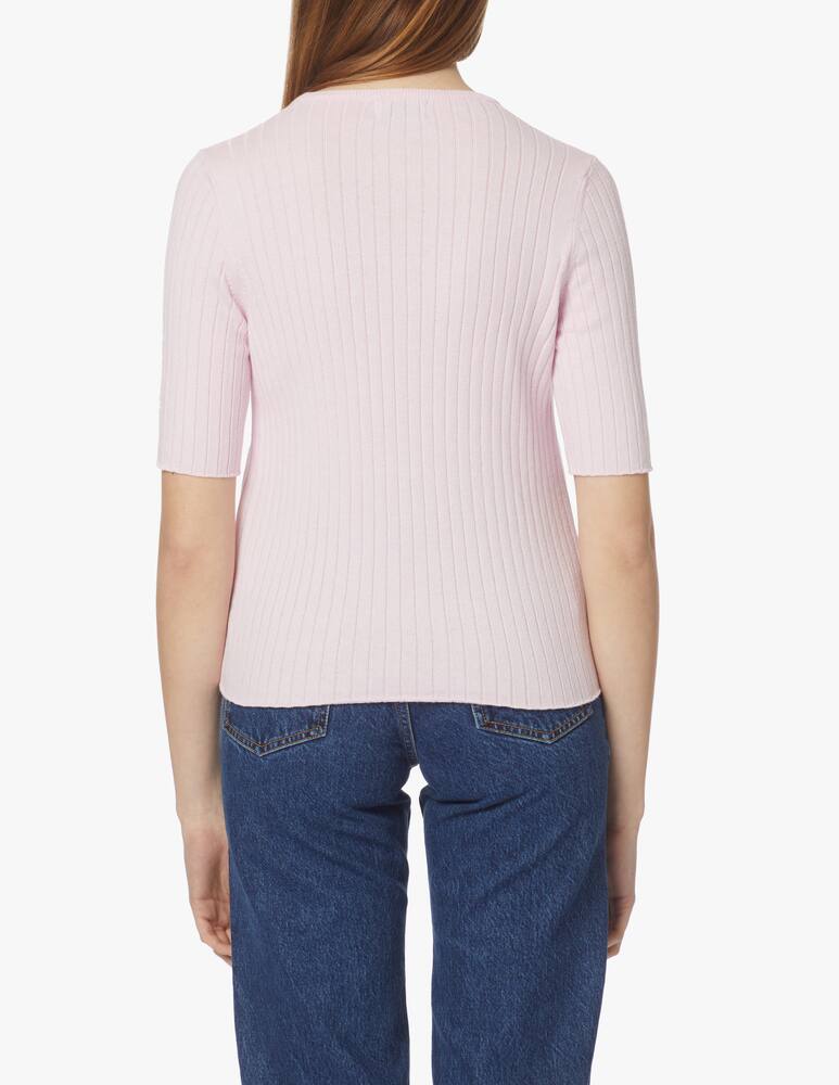 rinascente Rinascente Collection Ribbed jumper - pink