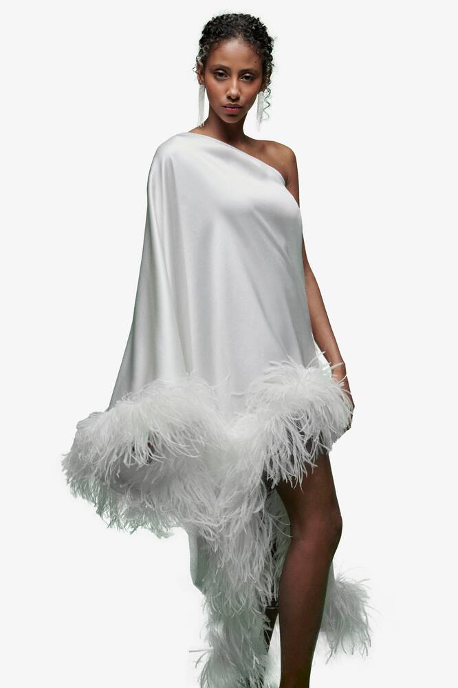 rinascente Art Dealer Vestito monospalla midi Nina