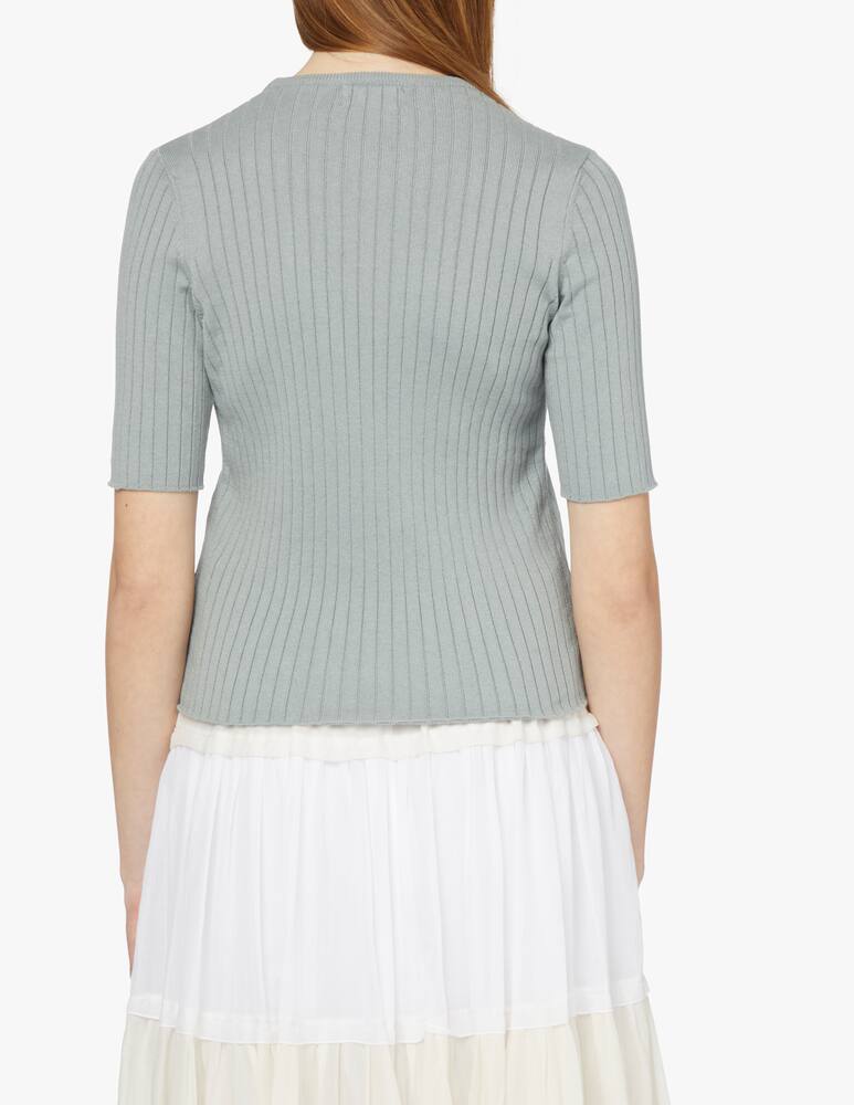 rinascente Rinascente Collection Maglia a costina - azzurro